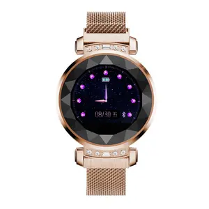 Amazon Лидер продаж смарт часы для женщин водонепроницаемый сердечного ритма мониторинга Bluetooth фитнес Браслет 2019
