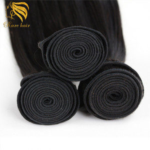 Accepter Paypal Expédition de Nuit Cheveux Extensions Cambodgien Cru Cheveux Raides Coudre En Armure, 7A Grade - Product Image 6