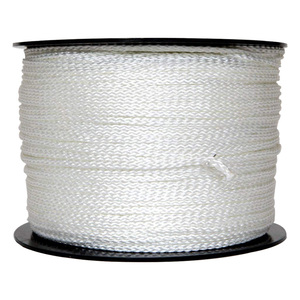 <span class=keywords><strong>Corde</strong></span> en <span class=keywords><strong>nylon</strong></span> tressée solide blanche de 5 mm pour usages multiples - Product Image 3