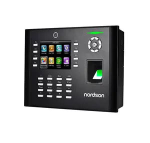 3.5 inch screen USB face facial recognition biometric fingerprint time attendance with scanner recorder machine and clock