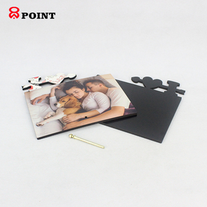 Tình Yêu Của Quà Tặng Thăng Hoa MDF Khung Hình Hearts Khắc Khung Ảnh Bằng Gỗ Cho Valentine - Product Image 6