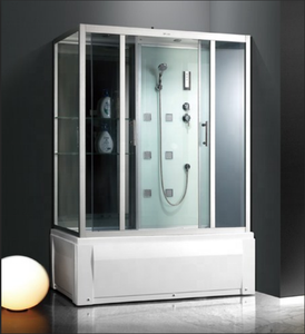 Cabina de bañera de esquina grande de lujo, Combo de <span class=keywords><strong>ducha</strong></span> con 4 tamaños para diferentes cabinas de baño, gran oferta - Product Image 2