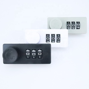 XMM-5012 Đen Bạc Thiết Lập Lại Kết Hợp Khóa Tủ 3 Khóa Mật Khẩu Kỹ Thuật Số Áp Dụng Trên Tủ Ngăn Kéo Khóa - Product Image 2