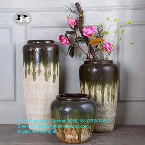 Fatti a mano di grandi dimensioni in <span class=keywords><strong>ceramica</strong></span> di tromba <span class=keywords><strong>vaso</strong></span> per la cerimonia nuziale - Product Image 3