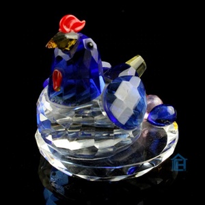 Sevimli tasarım halk sanat düğün parti dekorasyon kristal penguen figürler - Product Image 2