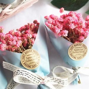 V-1125 Grazioso Mini Bouquet di <span class=keywords><strong>Fiori</strong></span> Artificiali <span class=keywords><strong>Fiori</strong></span> <span class=keywords><strong>Secchi</strong></span> di Gypsophila per Confezione Regalo - Product Image 4