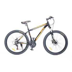 Suspensión completa de aleación de aluminio/acero 26/27 5/29 ''bicicleta de montaña mtb