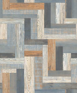 Naturel frais multicolore Panneau En Bois Modèle Maison <span class=keywords><strong>Fitness</strong></span> Club Papier Peint Décoratif EN PVC - Product Image 4