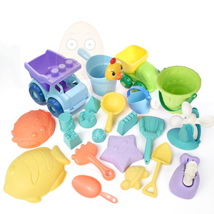 2019 kids plastic beach toys bucket sand toys summer beach sand toys