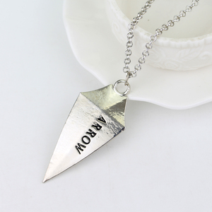 Bijoux de mode flèche verte Logo olive reine héros TV pendentif <span class=keywords><strong>Collier</strong></span> Suspension flèche ras du cou <span class=keywords><strong>Collier</strong></span> <span class=keywords><strong>Collier</strong></span> - Product Image 4