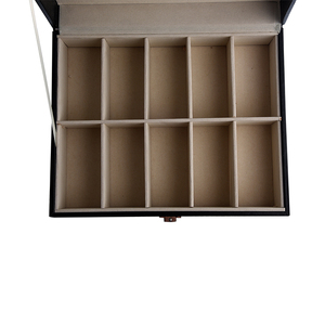 Đồng Hồ Hiển Thị Trường Hợp Bộ Sưu Tập Trang Sức Lưu Trữ Tổ Chức PU <span class=keywords><strong>Box</strong></span> 10 Lưới - Product Image 4