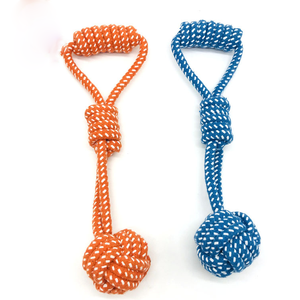 Sampel Gratis Tali Katun Mainan Anjing Kunyah Hewan Peliharaan - Product Image 4