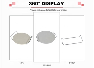 Legno per esterni Brucia Forno Per La Pizza Cerchio Strumenti di Pietra per Pizza Italiana Per Barbecue - Product Image 4