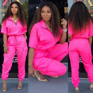 2019 Neuheiten 1 Stück Frauen Kleidung Sexy Bunte Overall Frauen - Product Image 2
