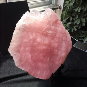 Pierres fines de guérison en cristaux, pierres naturelles de haute qualité, <span class=keywords><strong>Quartz</strong></span> <span class=keywords><strong>Rose</strong></span> brut pour la Collection décorative