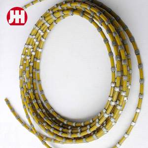 Diamante de la cuerda de alambre de <span class=keywords><strong>vi</strong></span> cuentas de canteras de granito, mármol de piedra Artificial - Product Image 3