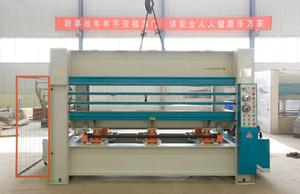 Machine de pressage à chaud pour meubles, menuiserie, <span class=keywords><strong>bois</strong></span>, bambou, plastifieuse - Product Image 5