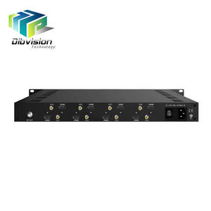 Niedrige latenz 8 hd mpeg2 dvb-c/t atsc isdb-t rf encoder <span class=keywords><strong>modulator</strong></span> mit aac/ ac3 - Product Image 2