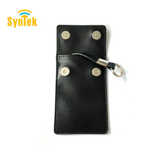 Clé de Voiture En Cuir véritable de Dresseur de Signal, <span class=keywords><strong>Faraday</strong></span> Clé Bloquant Sac <span class=keywords><strong>Pochette</strong></span> - Product Image 1