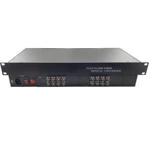 16CH Video Sợi Quang Phương Tiện Truyền Thông Chuyển Đổi Transmitter <span class=keywords><strong>Receiver</strong></span> cho CCTV - Product Image 4