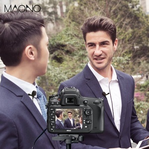 Maono Haute Sensibilité Cravate Col à Revers Journaliste Microphone - Product Image 5