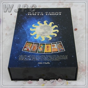 oro de impresión Rider Waite <span class=keywords><strong>Tarot</strong></span> cubierta de lámina de plata con diseño de libro de impresión al por mayor - Product Image 4
