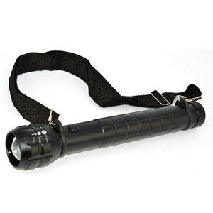 Heavy Duty Big <strong>Torch</strong> Light D Size Battery Zoomable LED Flashlight <strong>Torch</strong> with <strong>Compass</strong> and Hanging Lanyard
