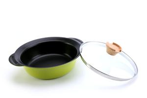 יפני 20cm 3003 סגסוגת אלומיניום שאינו מקל ציפוי בישול מרק סיר חם סיר - Product Image 4