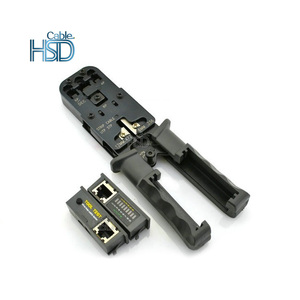 Multifunktions-Netzwerkkabel-Test lösung UTP/STP Deutsch RJ45 Pex Crimp-Crimper-Werkzeug Stahlwerk zeug für RJ45 RJ11 RJ12 OEM - Product Image 5