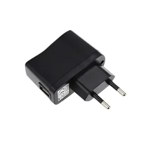 OEM ODM fábrica 1 5 volts amp usb parede ue carregador de viagem adaptador de energia para eletrodomésticos inteligentes