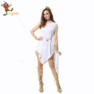 Nueva llegada sexy adulto disfraces halloween emperatriz romana parte diosa las mujeres traje - Product Image 2
