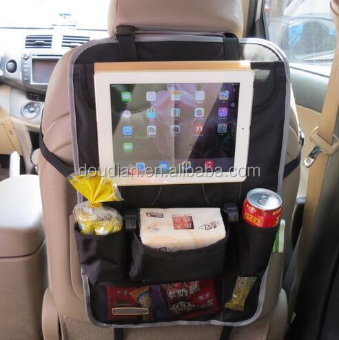 Складной висит заднем сиденье автомобиля организатор Ipad держатель