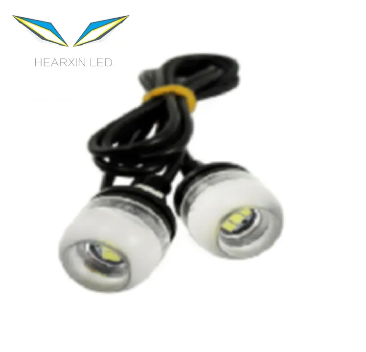 Đèn Mắt Đại Bàng LED 3SMD 5630 Bóng Đèn Tín Hiệu Lái Xe Chạy Ban Ngày DRL Màu Xanh Vàng Trắng 12V