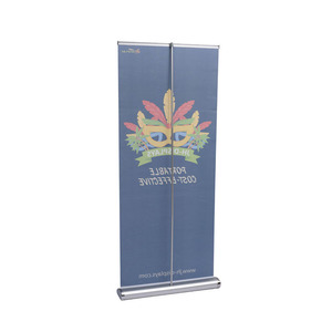 2 m 80x200 nhôm rộng cơ sở bannerroll cuộn lên biểu ngữ đứng - Product Image 2