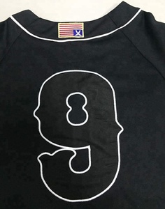 Wholesale cheap white 5XL sublimated custom jersey Baseball - Product Image 6