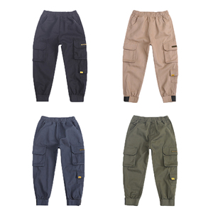 <span class=keywords><strong>Pantalon</strong></span> Cargo pour enfant, modèle Baggy pour <span class=keywords><strong>garçon</strong></span>, tenue de travail Long, pour adolescents, nouvelle collection, vente en gros, - Product Image 2