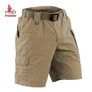 Pantaloncini <span class=keywords><strong>Cargo</strong></span> da uomo 8 tasche all'ingrosso in cotone estivo - Product Image 1