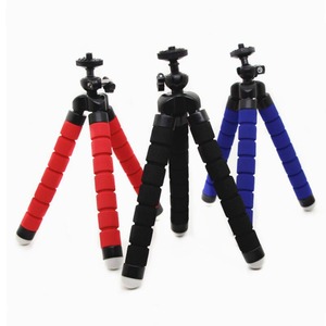 Venta caliente portátil <span class=keywords><strong>y</strong></span> barato pequeña esponja trípode de pulpo para teléfonos móviles de la cámara - Product Image 1