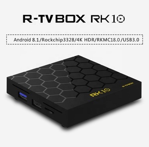 Usine Oem tv boîte R-TV BOÎTE <span class=keywords><strong>Android</strong></span> 8.1 RK10 RK3328 2g 16g 4 k médias lecteur USB 3.0 set Top Box RK10 - Product Image 5