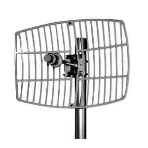 中国供应商 5.8 ghz 24dBi 高频高质量栅格 parabolic 面天线