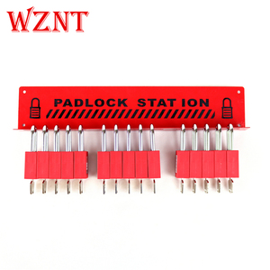Stasiun Gembok pengaman baja NT-PL03 dengan 15 kunci merah kunci <span class=keywords><strong>OSHA</strong></span> cara membuka kunci untuk prosedur LOTO dan mengunci <span class=keywords><strong>Tag</strong></span> keluar - Product Image 5