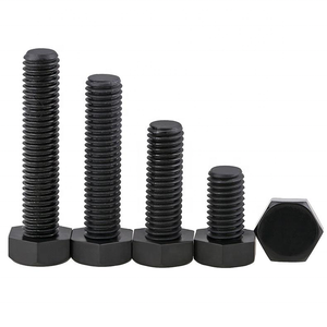 Color negro de cabeza hexagonal de nylon tornillo de plástico <span class=keywords><strong>perno</strong></span> <span class=keywords><strong>M10</strong></span> M12 - Product Image 2