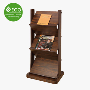 Nouveau Design 3 Niveaux Bois Présentoir Pour Présentoir de Magasin Utilisé En Librairie - Product Image 1