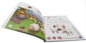Educativos imagen <span class=keywords><strong>historia</strong></span> libro con <span class=keywords><strong>la</strong></span> pluma <span class=keywords><strong>de</strong></span> lectura para los niños que aprenden inglés - Product Image 3