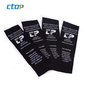Nuovi prodotti di alta qualità etichetta tessuta indumento personalizzato - Product Image 1