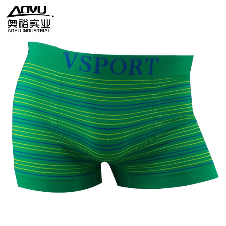 Calzoncillos bóxer para hombre sin costuras marca personalizada