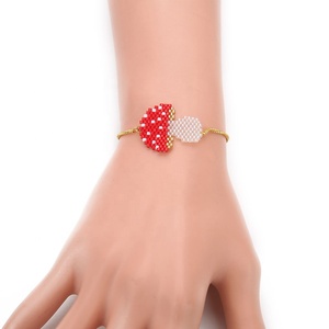 delica cuentas de semilla de hecho a mano tejida pulseras unisex de las mujeres adolescentes regalos para los niños - Product Image 4