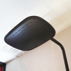 HUIDA <span class=keywords><strong>tres</strong></span> funciones negro latón cuerpo ABS <span class=keywords><strong>ducha</strong></span> de mano y cromo terminado <span class=keywords><strong>columna</strong></span> de <span class=keywords><strong>Ducha</strong></span> - Product Image 2