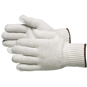 Guantes de trabajo de punto de algodón, equipo de protección personal, guantes de mano, de fábrica, bajo precio - Product Image 1