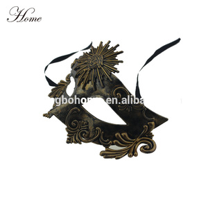 LA <span class=keywords><strong>MAISON</strong></span> marque Bronze carnaval mascarade <span class=keywords><strong>masque</strong></span> <span class=keywords><strong>masque</strong></span> à la <span class=keywords><strong>main</strong></span> pour vente - Product Image 2
